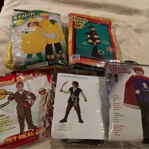 Kids Halloween costumes, ages 3 -6